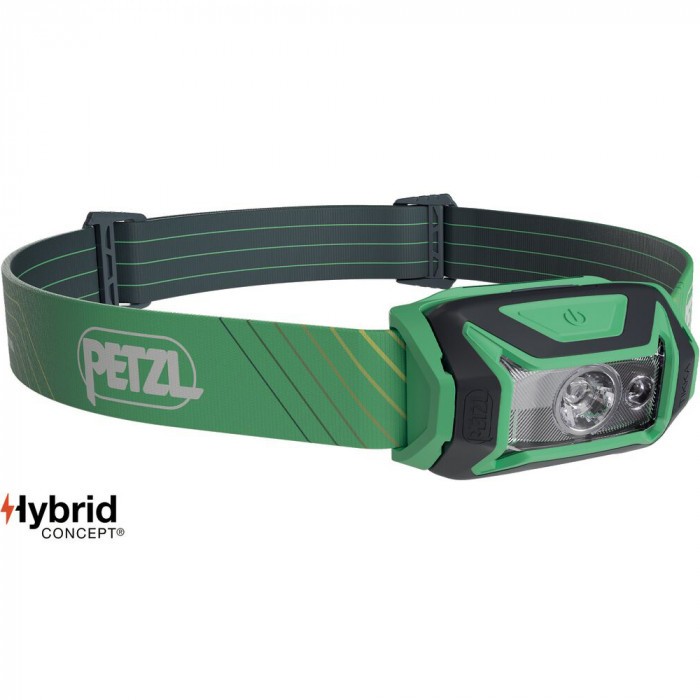 Налобный фонарь PETZL Tikka Green с аккумулятором Core (450 люмен)