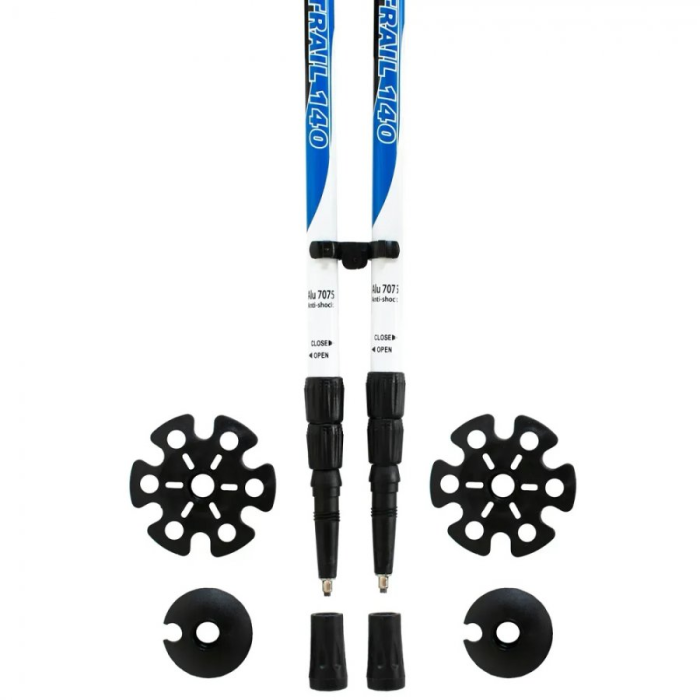 Tramp палки треккинговые Trail 140 (синий), TRR-002