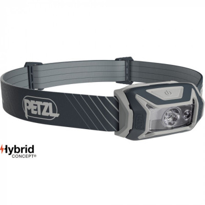 Налобный фонарь PETZL Tikka Gray с аккумулятором Core (450 люмен)