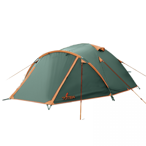 Туристическая палатка Totem Indi 3 (V2) (Зеленый)