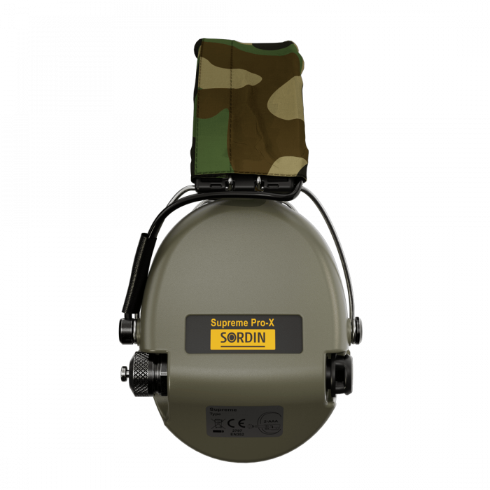 Камуфляжные активные наушники Sordin Supreme Pro-X Led Camo