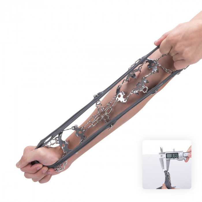 Кошки на подошву NATUREHIKE Exploration, 19 шипов, серые