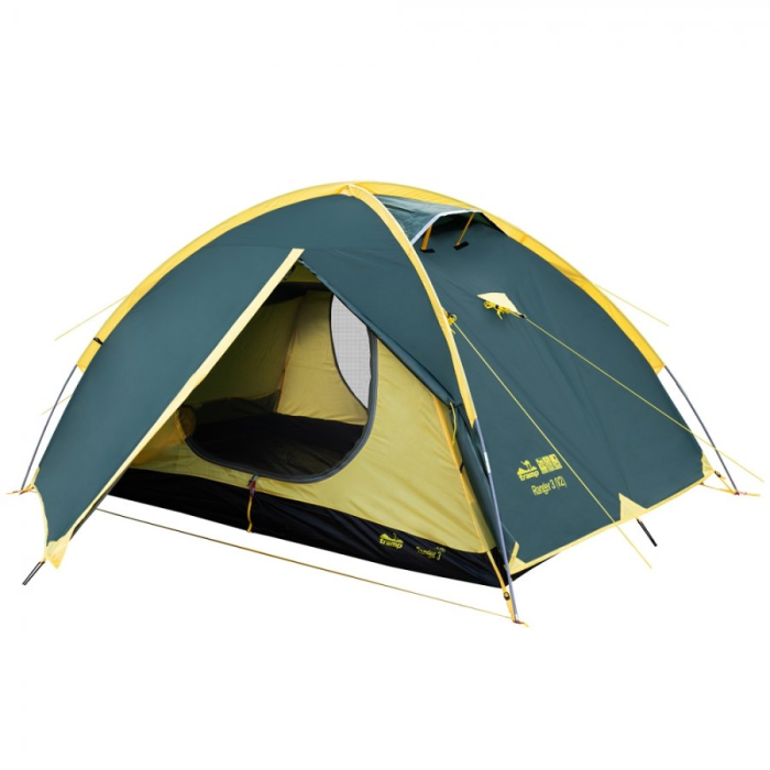 Tramp палатка Ranger 3 V2 (зелёный), TRT-126-green