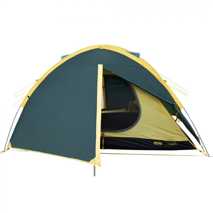 Tramp палатка Ranger 3 V2 (зелёный), TRT-126-green