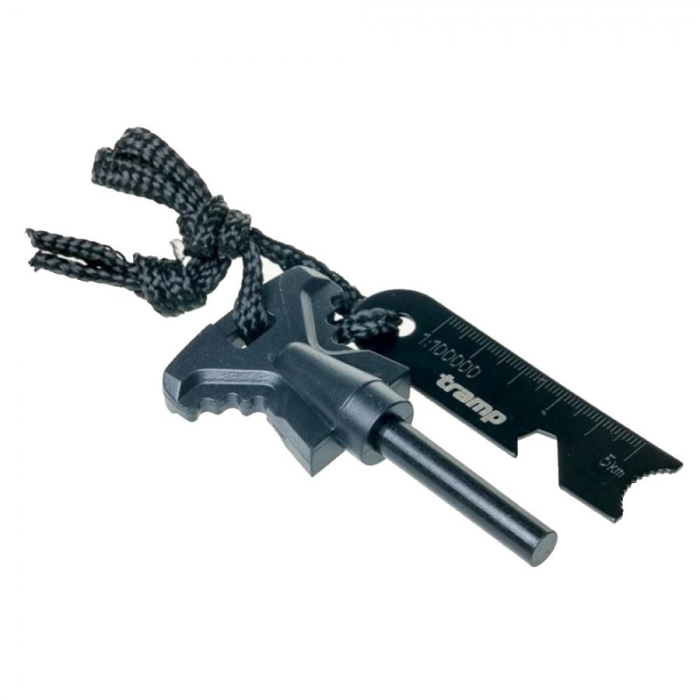 Tramp комплект - огниво/открывашка (черный), 4743131052222