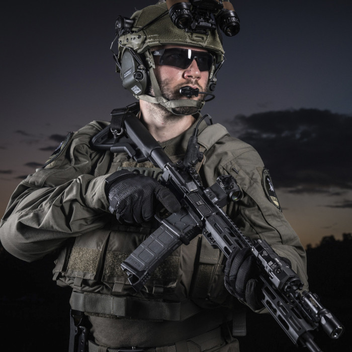 Стрелковые перчатки с сенсорными вставками MECHANIX Specialty Vent Covert