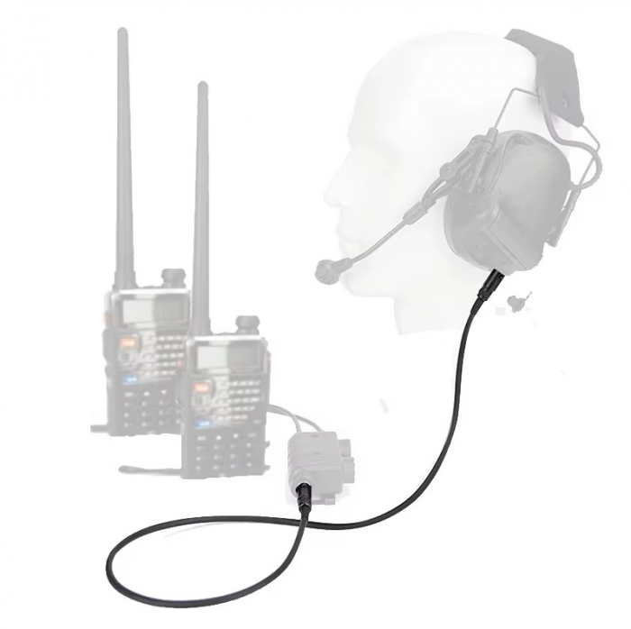 Активная гарнитура EARMOR M33-FG, (Nexus TP-120), зеленая