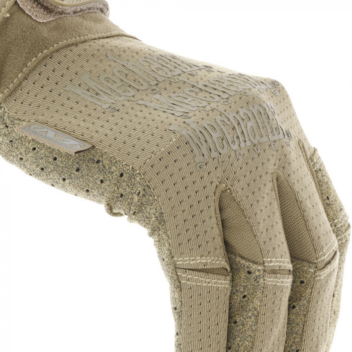 Стрелковые перчатки с сенсорными вставками MECHANIX Specialty Vent Coyote