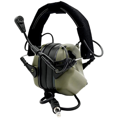 Активная гарнитура EARMOR M32 PLUS-FG, (Nexus TP-120), зеленая