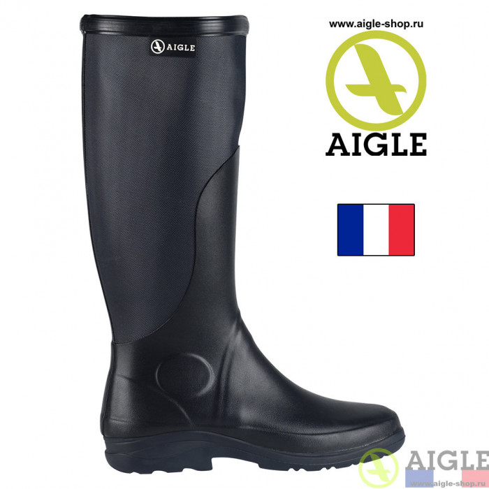 Резиновые сапоги из каучука AIGLE Rboot