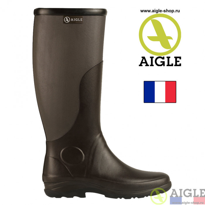 Резиновые сапоги из каучука AIGLE Rboot