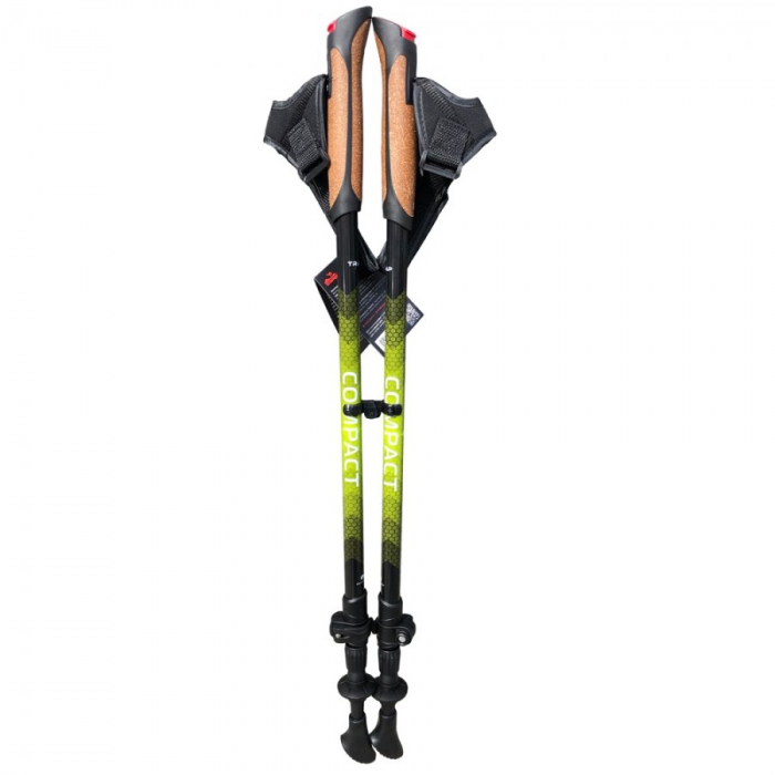 Tramp палки для скандинавской ходьбы Compact (зеленый), TRR-001