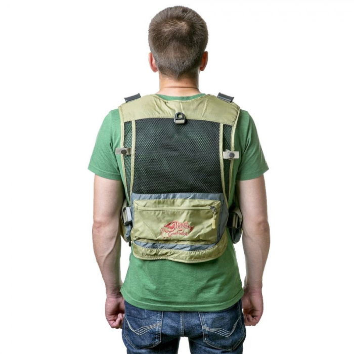 Tramp жилет рыболовный разгрузочный Angler хаки, S/M, 4743131051416