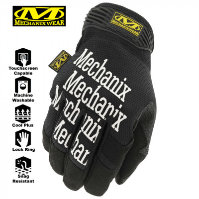 Прочные сенсорные перчатки для производства MECHANIX Work The Original Black