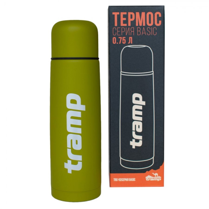 Tramp Термос Basic 0.75 л, оливковый, TRC-112-olive