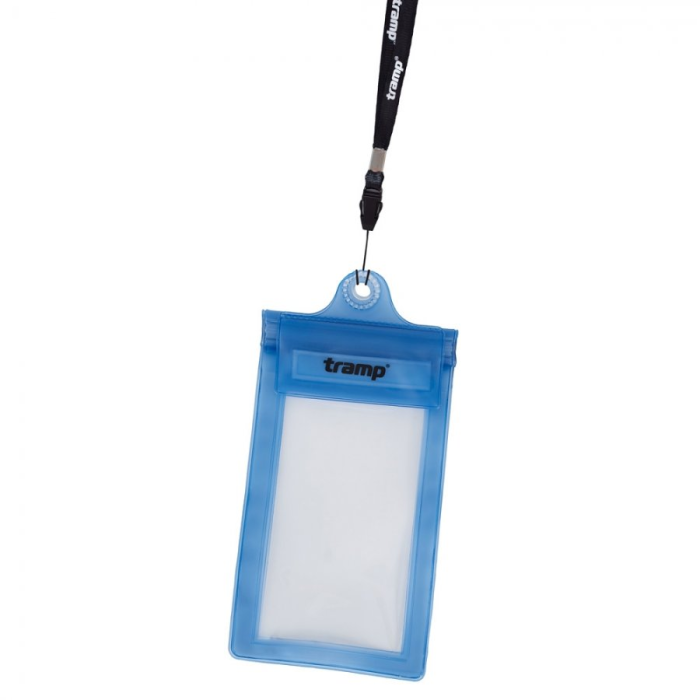 Tramp гермопакет для мобильного телефона (110х215 мм, ПВХ) синий, 4743131055827