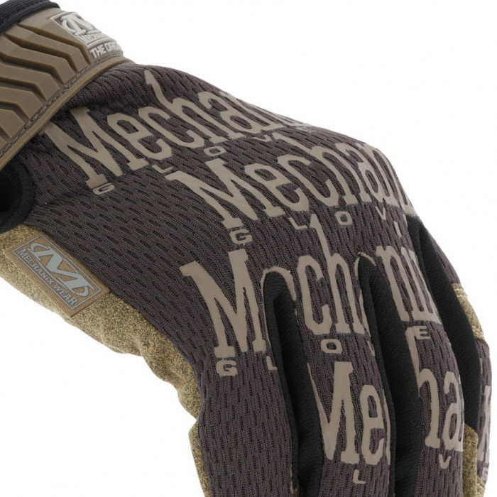 Прочные сенсорные перчатки для производства MECHANIX Work The Original Brown