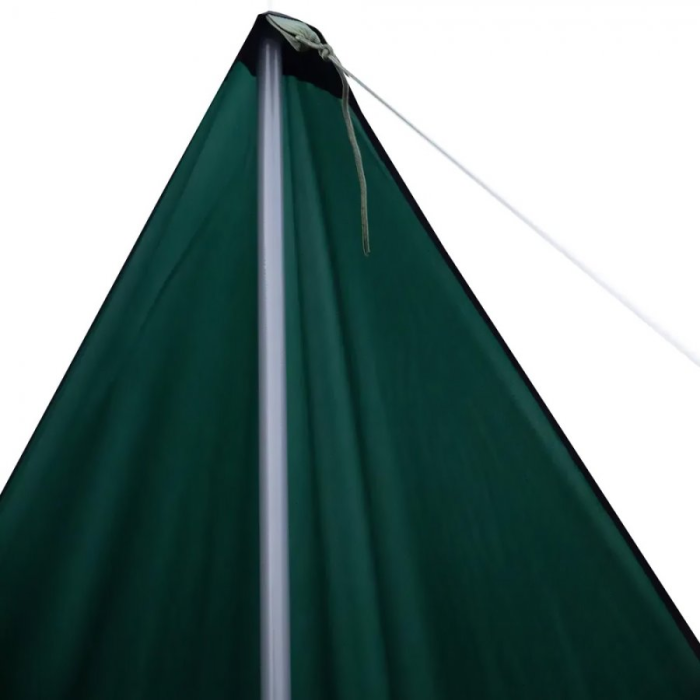 Tramp тент 3х3 м со стойками 3 м + оттяжки (зеленый), TRT-104.04
