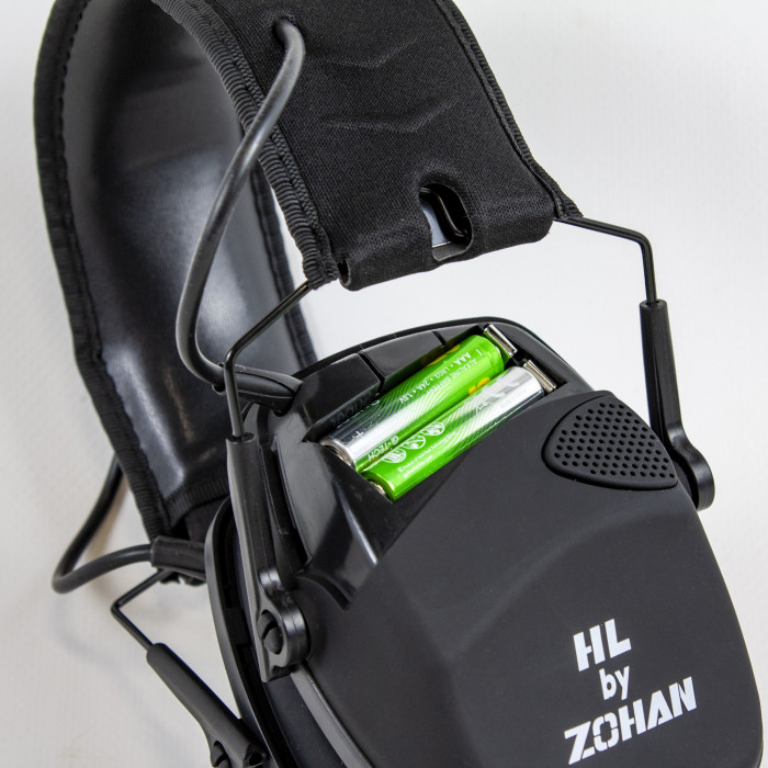 Активные наушники для стрельбы HuntLandia by ZOHAN EM026 Black