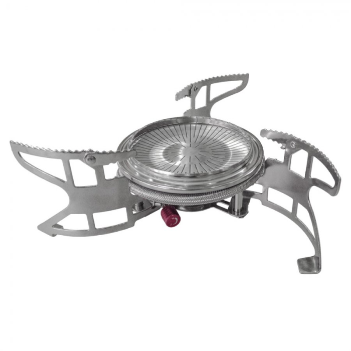 Горелка туристическая со шлангом Tramp Firebird нержавеющая сталь, TRG-058