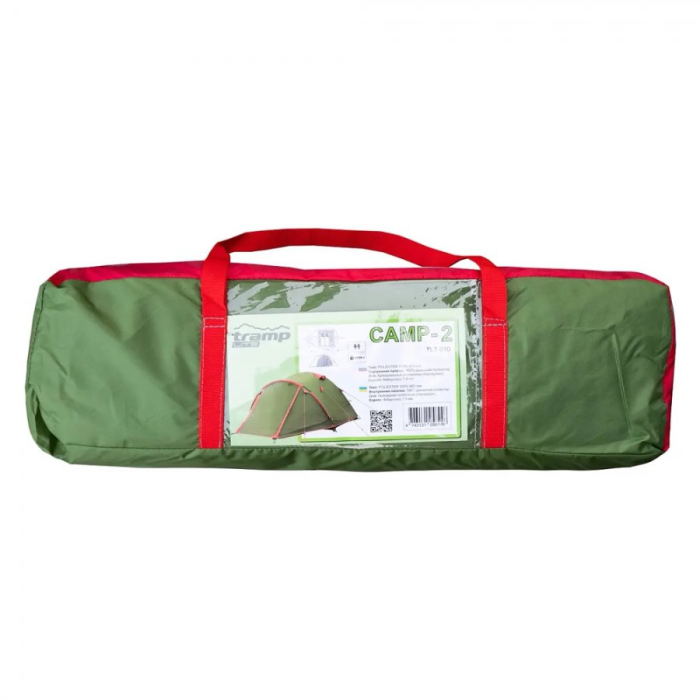 Tramp Lite палатка Camp 2 (зеленый)