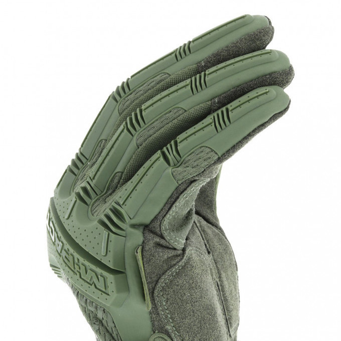 Тактические перчатки с защитой пальцев MECHANIX M-Pact OD Green