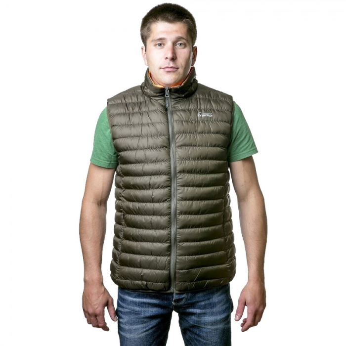 Tramp жилет двусторонний утепленный Urban оливковый, M, 4743131053328