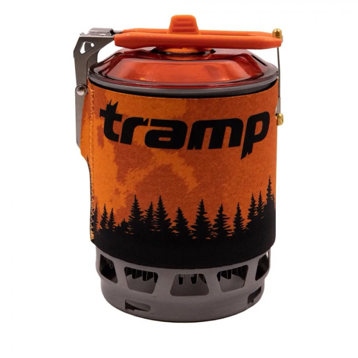 Система для приготовления пищи Tramp 1л. (оранжевый), TRG-115-orange