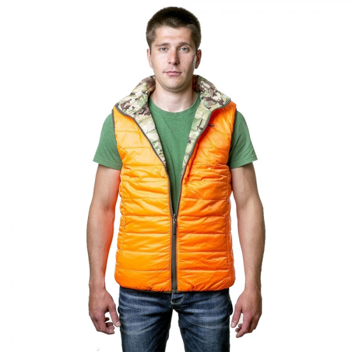 Tramp жилет двусторонний утепленный Urban мультикам, S, 4743131053366