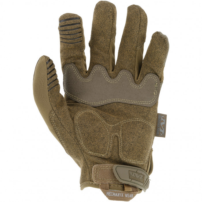 Тактические перчатки с защитой пальцев MECHANIX M-Pact Coyote