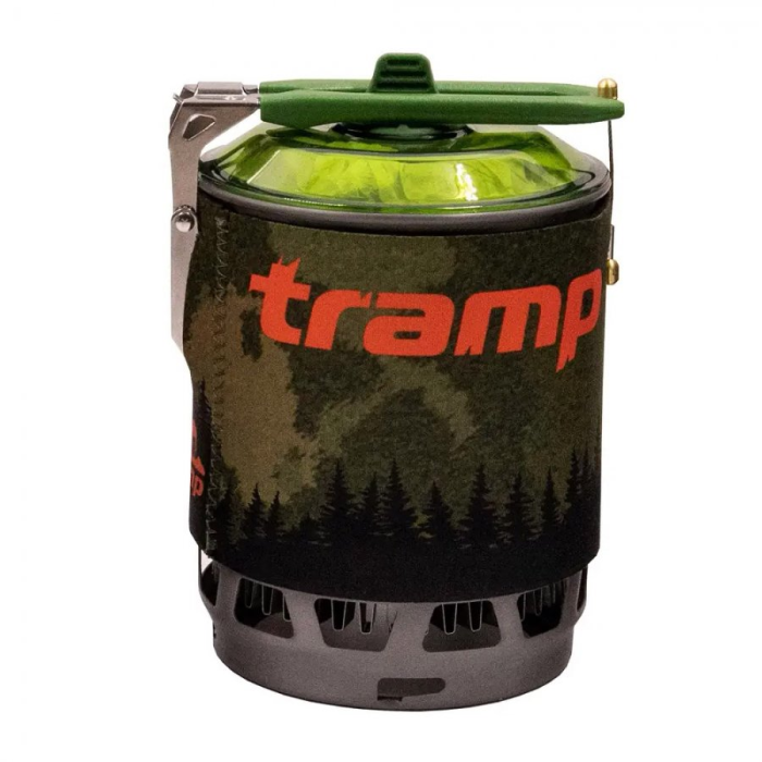 Система для приготовления пищи Tramp 0,8л. (оливковый), TRG-049-olive