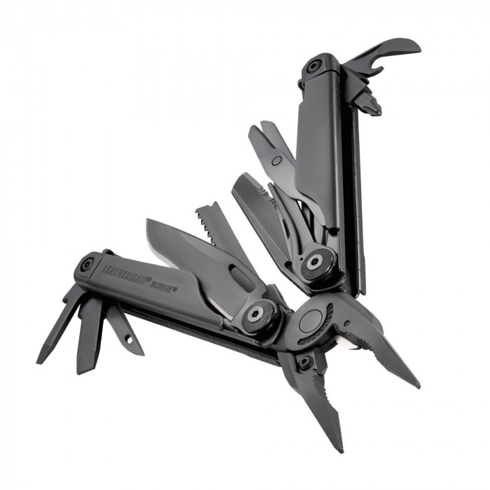 Мультитул с плоскогубцами и инструментами LEATHERMAN Surge Black (Multi-Tool)