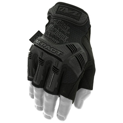 Прочные перчатки с открытыми пальцами и защитой пальцев MECHANIX Tactical Fingerless Covert