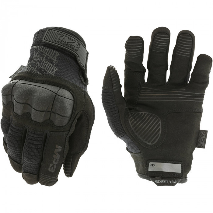 Тактические перчатки с защитой суставов MECHANIX M-Pact 3 Black
