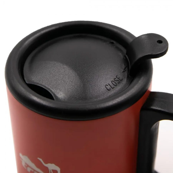 Tramp термокружка с поилкой и защёлкой 350 мл терракотовый, TRC-037