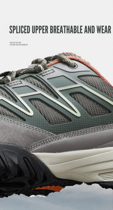 Кроссовки HUMTTO 360038A-5, Grey/Green