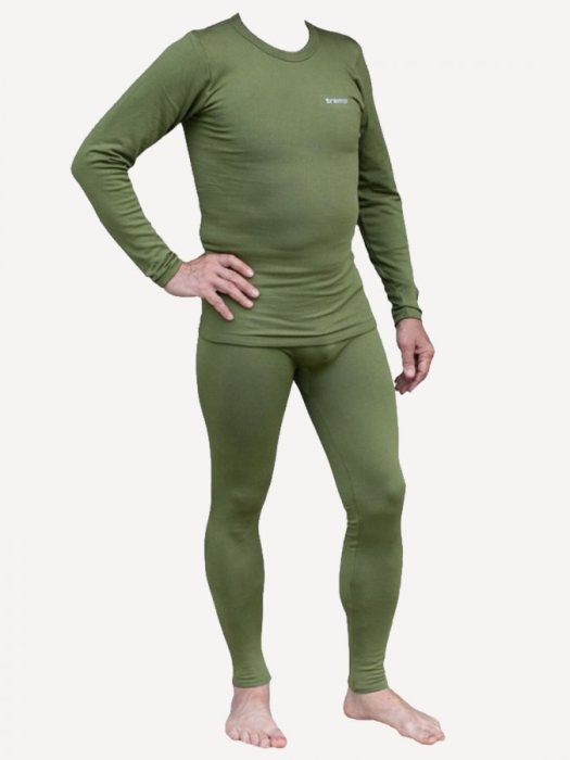 Tramp термобельё (комплект) Warm Soft (оливковый) S/M, 4743131056718