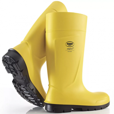 Сапоги из полиуретана Bekina S5 EasyGrip yellow с металлическим подноском и защитной стелькой  (НЕТ В НАЛИЧИИ)