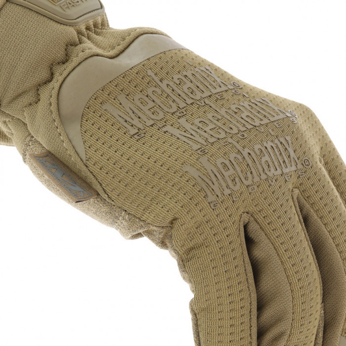 Тактические перчатки с сенсорными вставками MECHANIX FastFit Coyote