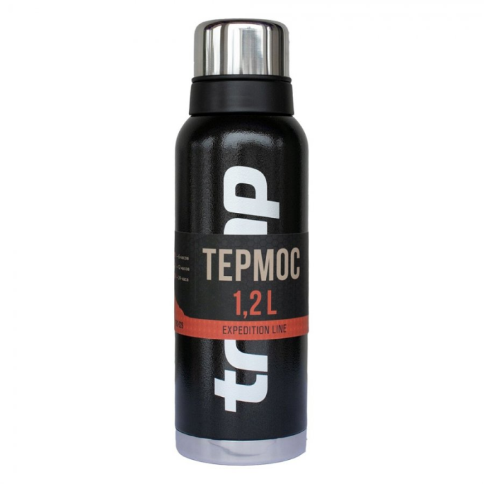 Tramp Термос Expedition line 1.2 л, черный, TRC-028-9009