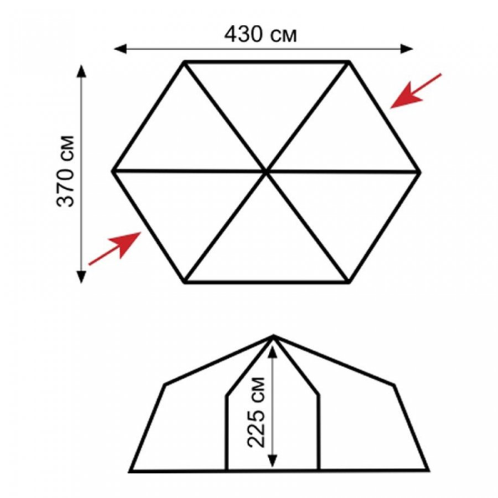 Tramp Lite палатка Mosquito green (зеленый), 4743131053991