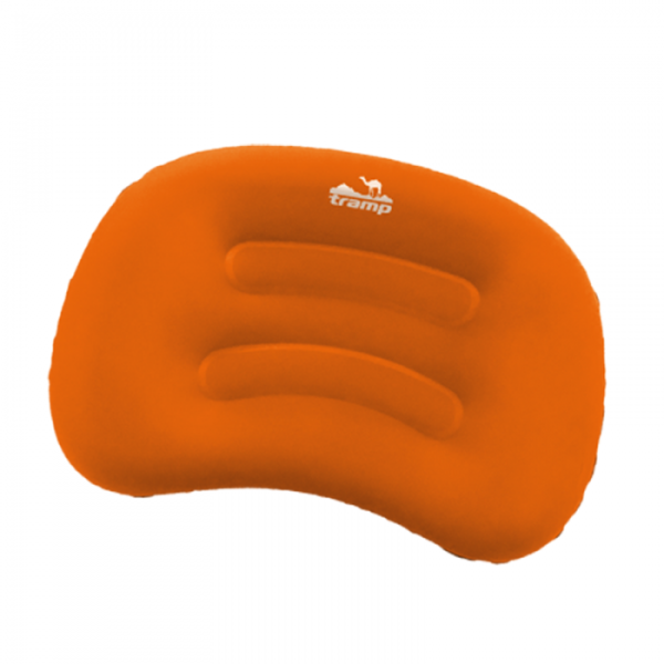 Tramp подушка надувная под голову Air Head (оранжевый/серый)