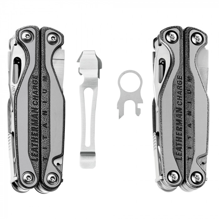Мультитул из титана с плоскогубцами LEATHERMAN Charge Plus TTI