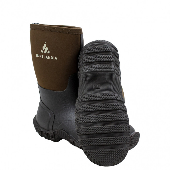 Тёплые короткие сапоги с неопреном HUNTLANDIA Neo Middle