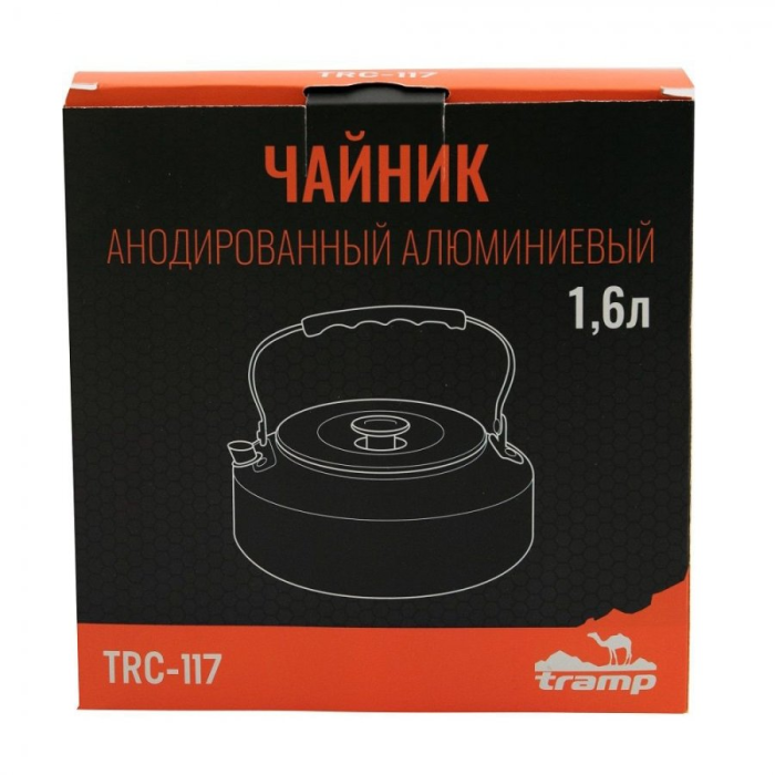 Tramp Чайник походный алюминиевый 1.6 л, TRC-037