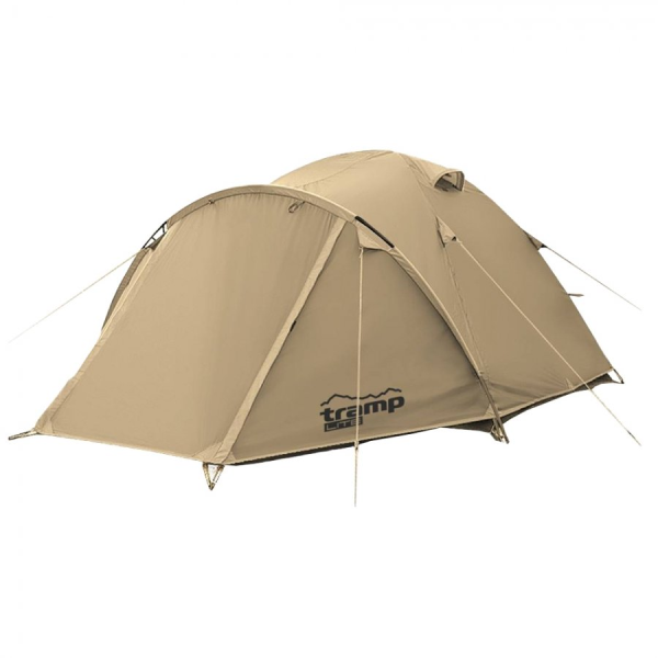Кемпинговая палатка Tramp Lite Camp 4 (Песочный)