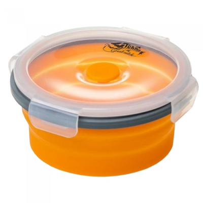 Tramp Контейнер складной с крышкой-защелкой 550 мл, оранжевый, TRC-088