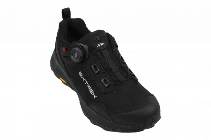 Кроссовки мужские EXTREK Dolomiti black, с системой быстрой шнуровки