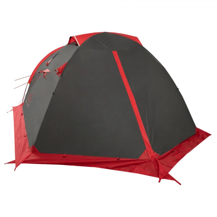 Tramp палатка Mountain 2 (V2) серый, TRT-22-grey