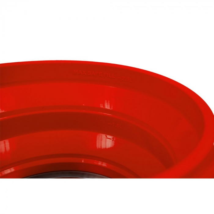 Котелок складной силиконовый Tramp 2,5 л терракотовый, TRC-037